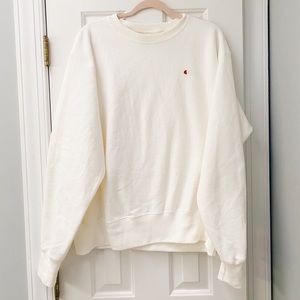 CHAMPION SWEATSHIRT WITH DECAL